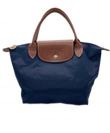 LONGCHAMP（ロンシャン）の古着「ロンシャン ルプリアージュ・S」｜ネイビー