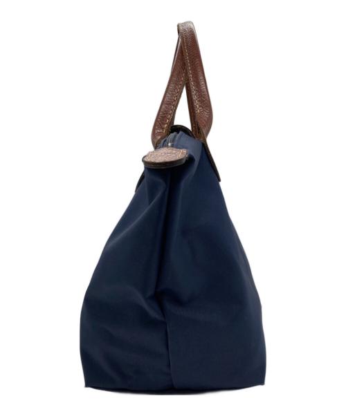 LONGCHAMP（ロンシャン）LONGCHAMP (ロンシャン) ロンシャン ルプリアージュ・S ネイビーの古着・服飾アイテム