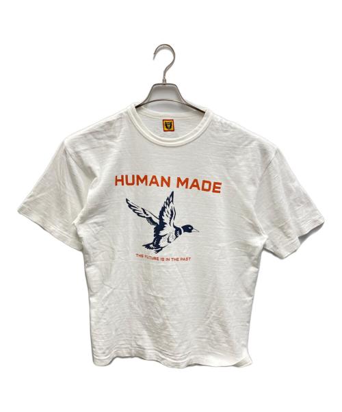 HUMAN MADE（ヒューマンメイド）HUMAN MADE (ヒューマンメイド) グラフィック 半袖Tシャツ ホワイト サイズ:XLの古着・服飾アイテム