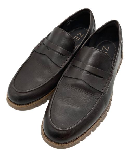 COLE HAAN（コールハーン）COLE HAAN (コールハーン) ゼログランド リマスタード ペニー ローファー ブラウン サイズ:9Mの古着・服飾アイテム