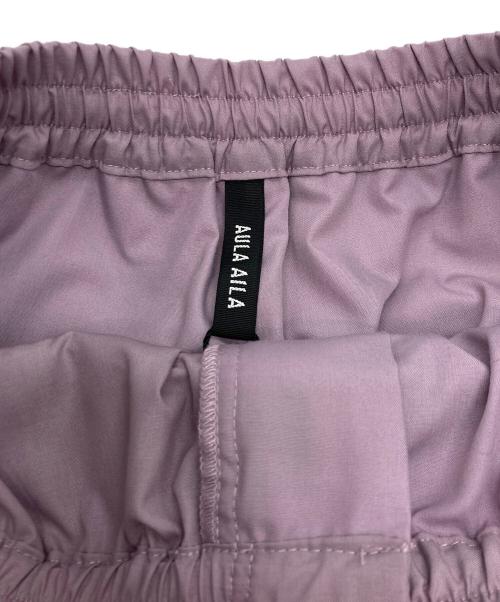 AULA AILA（アウラアイラ）AULA AILA (アウラアイラ) PATCHWORK LACE LAYER WIDEPANTS ピンク サイズ:1 未使用品の古着・服飾アイテム