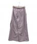 AULA AILA (アウラアイラ) PATCHWORK LACE LAYER WIDEPANTS ピンク サイズ:1 未使用品：15000円
