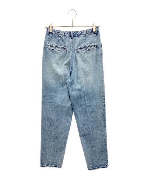 THIRD MAGAZINE（サードマガジン）THIRD MAGAZINE (サードマガジン) テーパードデニムパンツ インディゴ サイズ:2 未使用品の古着・服飾アイテム