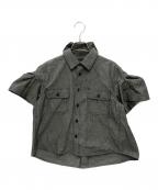 sacaiサカイ）の古着「Light Weight Denim Shirt」｜グレー