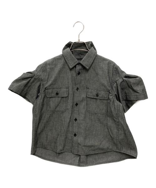 sacai（サカイ）sacai (サカイ) Light Weight Denim Shirt グレー サイズ:1 未使用品の古着・服飾アイテム