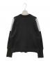 nagonstans (ナゴンスタンス) shoulder patch cardigan ブラック サイズ:M 未使用品：18000円