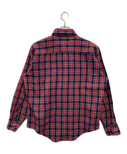Richman BROTHERS（リッチマンブラザーズ）RICHMAN BROTHERS (リッチマンブラザーズ) ネルシャツ レッド サイズ:Lの古着・服飾アイテム