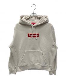 SUPREME（シュプリーム）の古着「BOX LOGO HOODED SHIRT」｜アイボリー