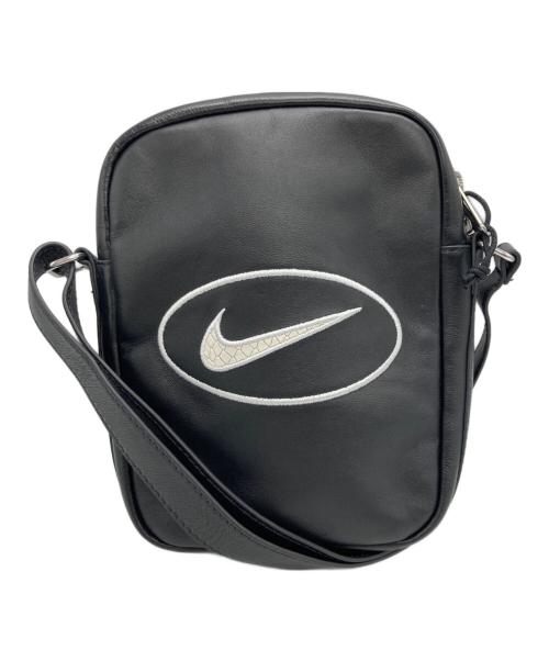 SUPREME（シュプリーム）Supreme (シュプリーム) NIKE (ナイキ) Leather Shoulder Bag ブラックの古着・服飾アイテム