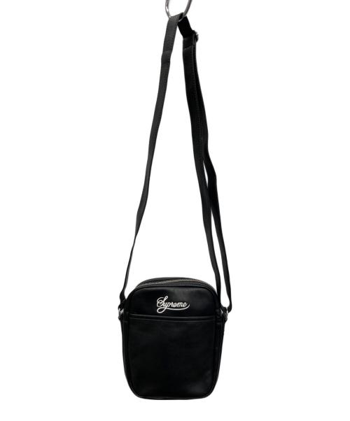 SUPREME（シュプリーム）Supreme (シュプリーム) NIKE (ナイキ) Leather Shoulder Bag ブラックの古着・服飾アイテム