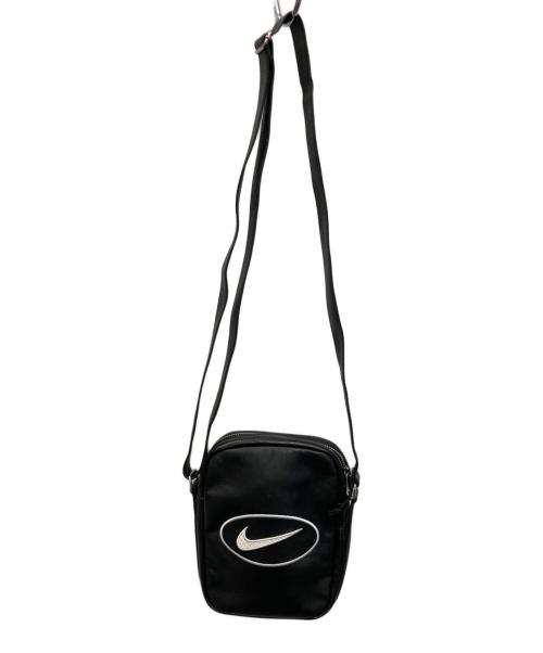 SUPREME（シュプリーム）Supreme (シュプリーム) NIKE (ナイキ) Leather Shoulder Bag ブラックの古着・服飾アイテム