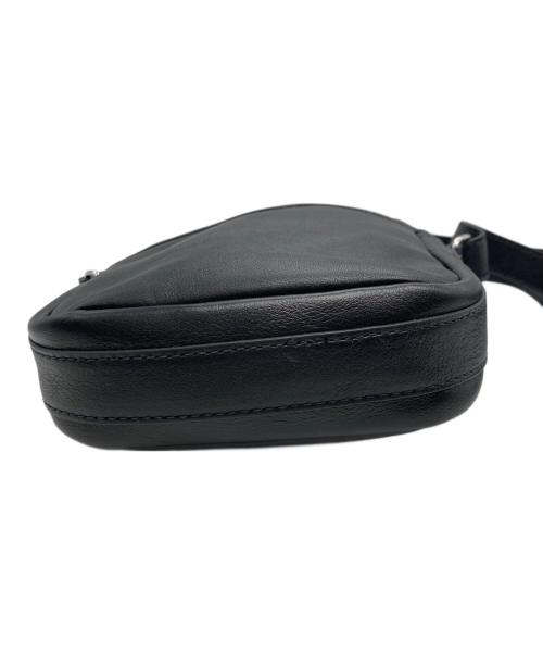 SUPREME（シュプリーム）Supreme (シュプリーム) NIKE (ナイキ) Leather Shoulder Bag ブラックの古着・服飾アイテム