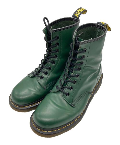 Dr.Martens（ドクターマーチン）Dr.Martens (ドクターマーチン) 8ホールブーツ グリーン サイズ:UK8の古着・服飾アイテム