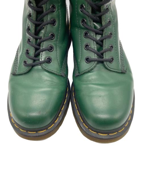 Dr.Martens（ドクターマーチン）Dr.Martens (ドクターマーチン) 8ホールブーツ グリーン サイズ:UK8の古着・服飾アイテム