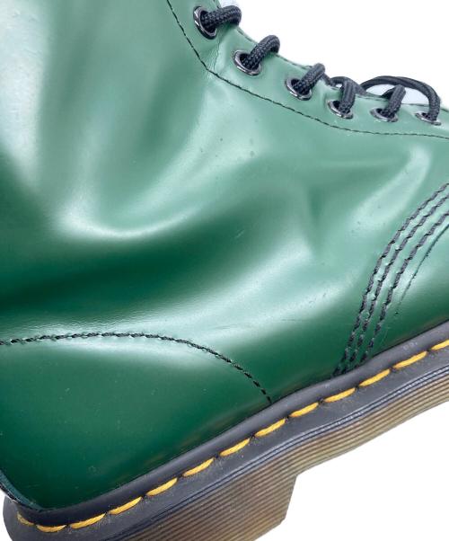 Dr.Martens（ドクターマーチン）Dr.Martens (ドクターマーチン) 8ホールブーツ グリーン サイズ:UK8の古着・服飾アイテム