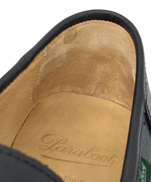 PARABOOT（パラブーツ）PARABOOT (パラブーツ) REIMS MORS MARCHE Ⅱ ブラック サイズ:5 1/2の古着・服飾アイテム