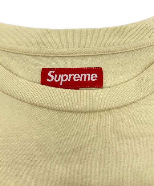 SUPREME（シュプリーム）SUPREME (シュプリーム) Small Box L/S Tee ベージュ サイズ:Mの古着・服飾アイテム
