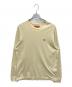 SUPREME（シュプリーム）の古着「Small Box L/S Tee」｜ベージュ