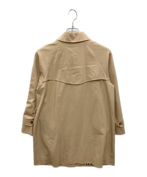 BURBERRY LONDON（バーバリーロンドン）BURBERRY LONDON (バーバリーロンドン) ベルト付ステンカラーコート ベージュ サイズ:40の古着・服飾アイテム