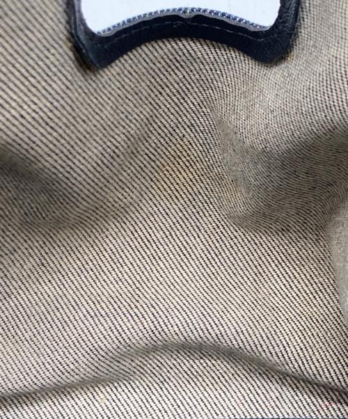 sacai（サカイ）sacai (サカイ) スタッズ ハンドバッグ インディゴの古着・服飾アイテム