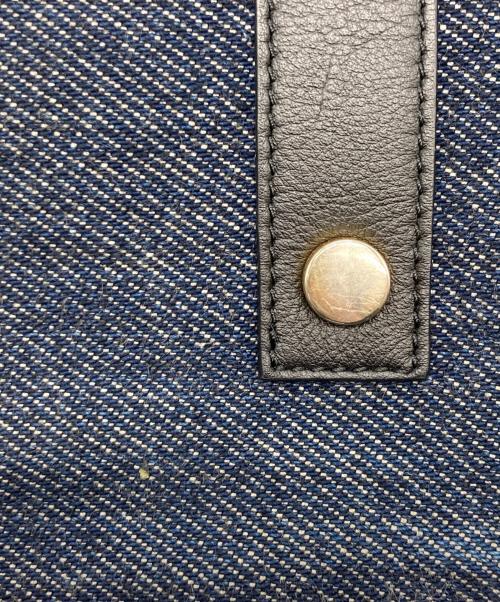 sacai（サカイ）sacai (サカイ) スタッズ ハンドバッグ インディゴの古着・服飾アイテム