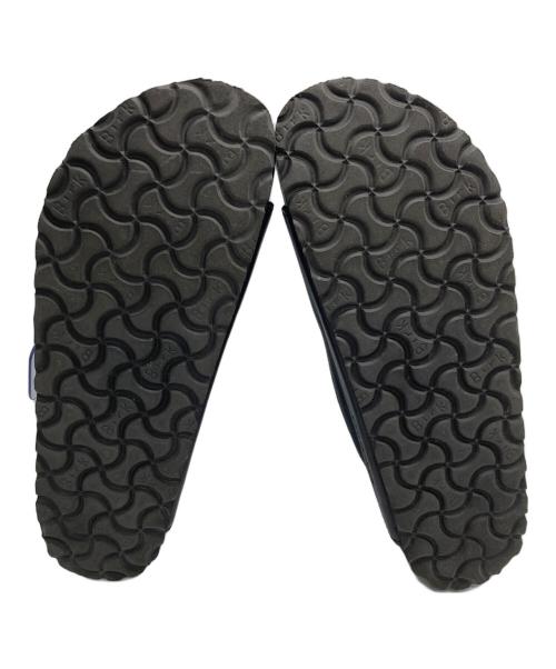 BIRKENSTOCK（ビルケンシュトック）BIRKENSTOCK (ビルケンシュトック) Manolo Blahnik (マノロブラニク) アリゾナ クリアサンダル ブラック サイズ:37の古着・服飾アイテム