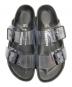 中古・古着 BIRKENSTOCK (ビルケンシュトック) Manolo Blahnik (マノロブラニク) アリゾナ クリアサンダル ブラック サイズ:37：18000円