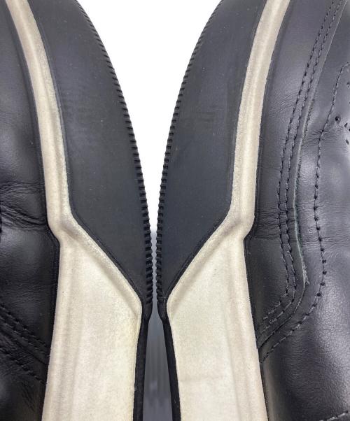 ECCO（エコー）ECCO (エコー) レザースニーカー ブラック サイズ:26.5の古着・服飾アイテム