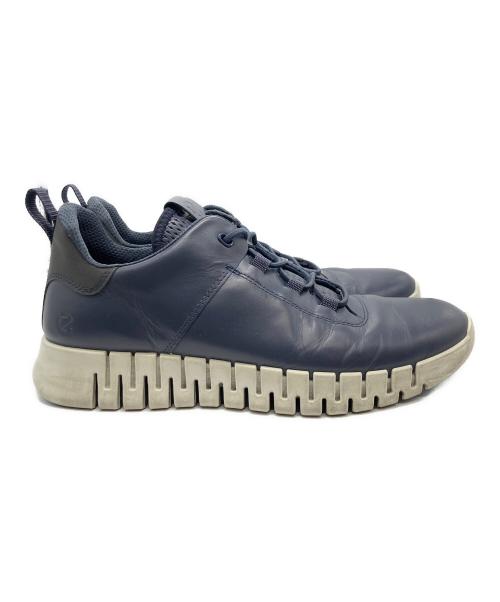 ECCO（エコー）ECCO (エコー) GRUUV FLEXIBLE SOLE ネイビー サイズ:26.5cmの古着・服飾アイテム