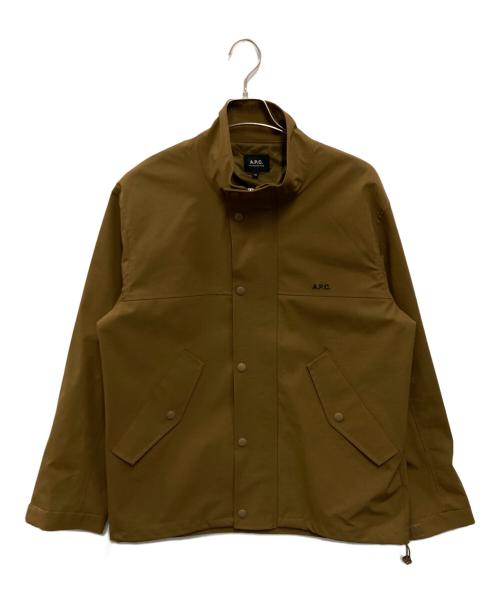 A.P.C.（アーペーセー）A.P.C. (アーペーセー) コーチジャケット ブラウン サイズ:XSの古着・服飾アイテム