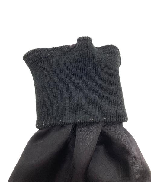 BLACK COMME des GARCONS（ブラックコムデギャルソン）BLACK COMME des GARCONS (ブラックコムデギャルソン) サテンロングコート ブラック サイズ:XSの古着・服飾アイテム