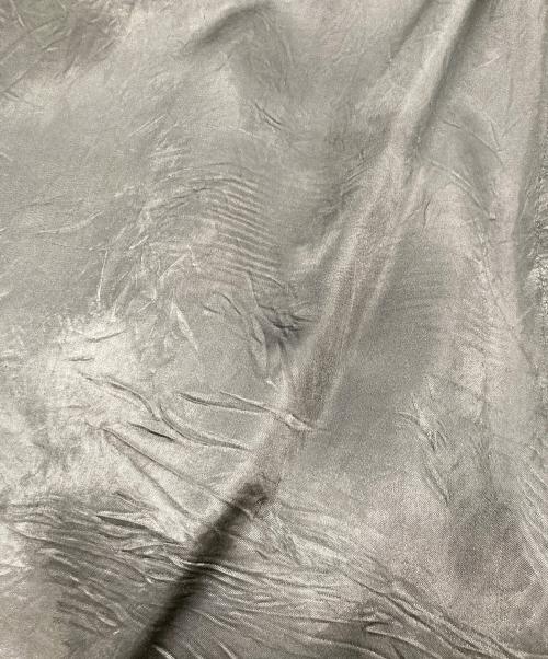 BLACK COMME des GARCONS（ブラックコムデギャルソン）BLACK COMME des GARCONS (ブラックコムデギャルソン) サテンロングコート ブラック サイズ:XSの古着・服飾アイテム