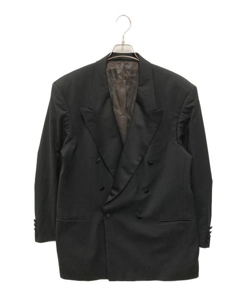 HUGO BOSS（ヒューゴ ボス）HUGO BOSS (ヒューゴ ボス) 【古着】ウールテーラードジャケット ブラック サイズ:54の古着・服飾アイテム