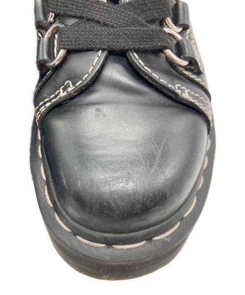 Dr.Martens（ドクターマーチン）Dr.Martens (ドクターマーチン) Jadon XL chunky wide lace leather ankle boots ブラック サイズ:UK4の古着・服飾アイテム