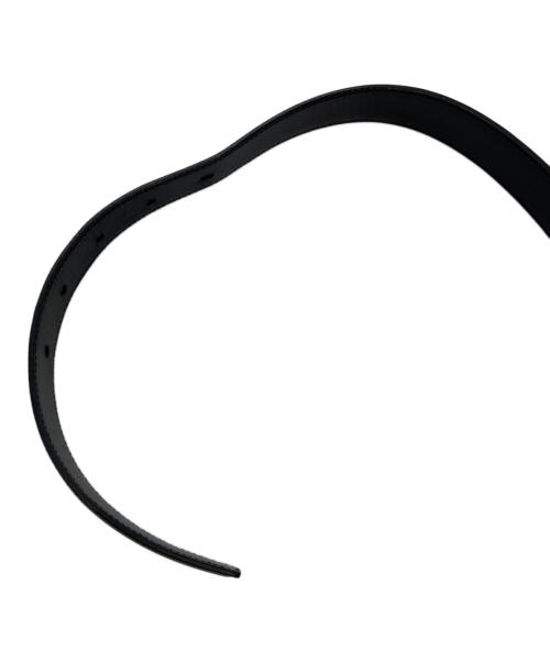 PRADA（プラダ）PRADA (プラダ) レザーベルト ブラック サイズ:30/75の古着・服飾アイテム