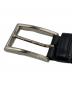 PRADA (プラダ) レザーベルト ブラック サイズ:30/75：10000円