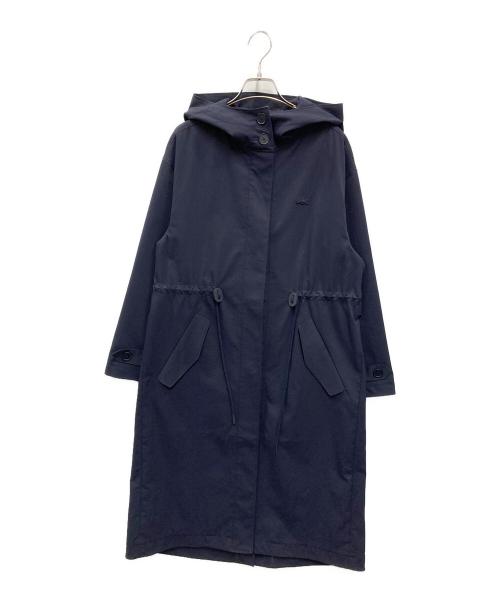 LACOSTE（ラコステ）LACOSTE (ラコステ) コットンライク撥水ストレッチコート ネイビー サイズ:36の古着・服飾アイテム