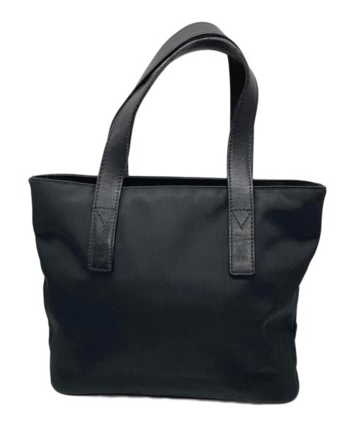 FENDI（フェンディ）FENDI (フェンディ) FFロゴ ナイロン トートバッグ ブラックの古着・服飾アイテム