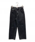 SHISHIKUIシシクイ）の古着「Daco デニムパンツ」｜ブラック