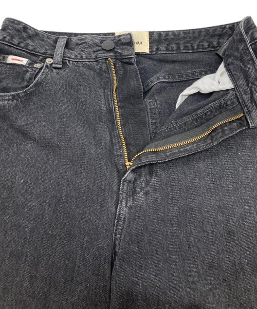 SHISHIKUI（シシクイ）SHISHIKUI (シシクイ) Daco デニムパンツ ブラック サイズ:SIZE 32の古着・服飾アイテム