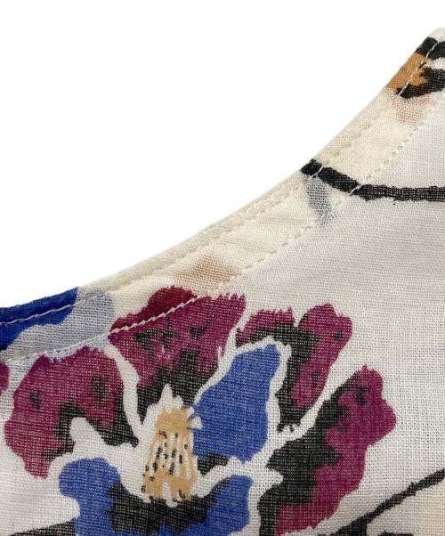 ISABEL MARANT ETOILE（イザベルマランエトワール）ISABEL MARANT ETOILE (イザベルマランエトワール) フラワープリントショートブラウス マルチカラー サイズ:36の古着・服飾アイテム