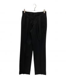 ISSEY MIYAKE（イッセイミヤケ）の古着「ウールスラックス」｜ブラック