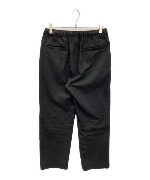 MARKAWARE（マーカウェア）MARKAWARE (マーカウェア) Organic Cotton Gabardine Flat Tapered Easy Trousers ブラック サイズ:2の古着・服飾アイテム