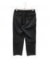 MARKAWARE (マーカウェア) Organic Cotton Gabardine Flat Tapered Easy Trousers ブラック サイズ:2：15000円