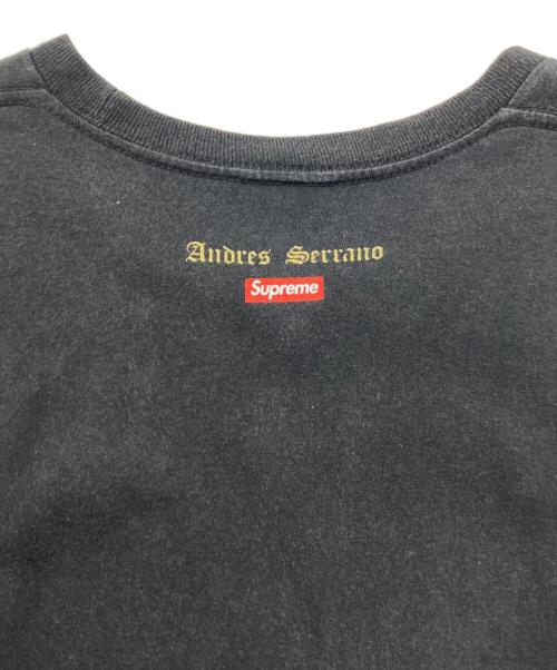 SUPREME（シュプリーム）Supreme (シュプリーム) Piss Christ Tee ブラック サイズ:Lの古着・服飾アイテム