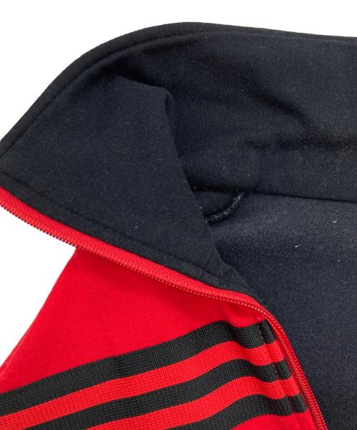 adidas（アディダス）adidas (アディダス) トラックジャケット レッド×ブラック サイズ:3の古着・服飾アイテム