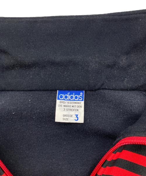 adidas（アディダス）adidas (アディダス) トラックジャケット レッド×ブラック サイズ:3の古着・服飾アイテム