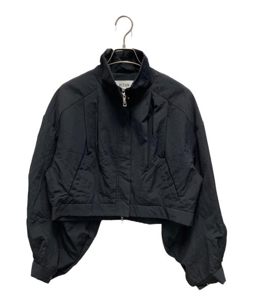 RITAN（リタン）RITAN (リタン) ショート丈ブルゾン ブラック サイズ:FREEの古着・服飾アイテム