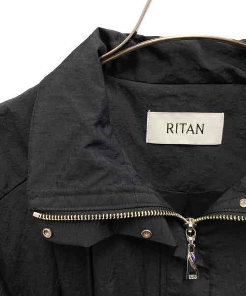 RITAN（リタン）RITAN (リタン) ショート丈ブルゾン ブラック サイズ:FREEの古着・服飾アイテム