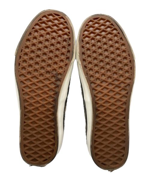VANS（ヴァンズ）VANS (ヴァンズ) LX Authentic 44 レオパード スニーカー ブラック×ベージュ サイズ:24㎝の古着・服飾アイテム